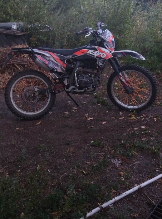 Продам кроссовый мотоцикл