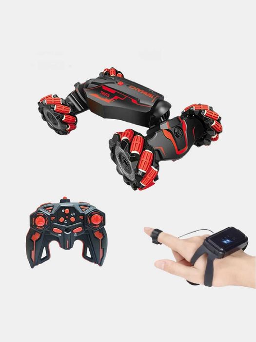 Перевёртыш машина радиоуправлении работает с пультом сенсорными часами