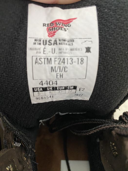 Red wing ботинка