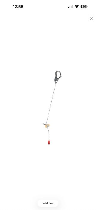 Petzl ham NEWTON FAST + lonjă GRILLON MGO 2m