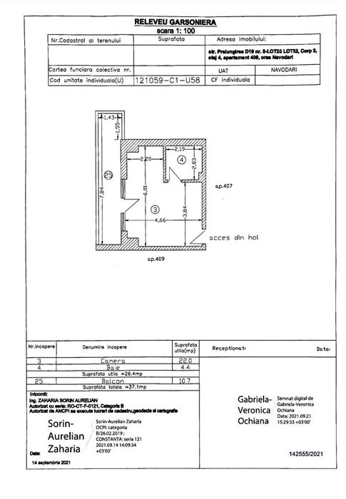 Studio Mamaia Nord Navodari 80800€