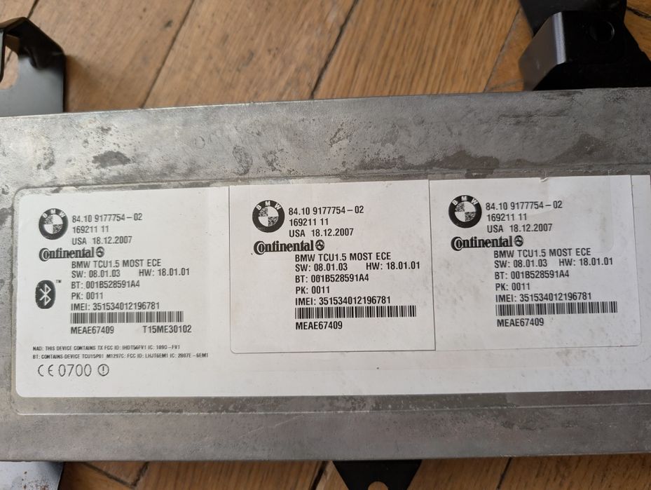 Modul bluetooth / SOS BMW TCU1.5 MOST ECE