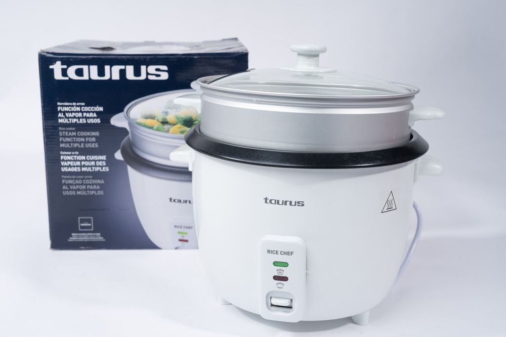 Уред за приготвяне на ориз Taurus Rice Chef, 700W, Готвене на пара, 1.