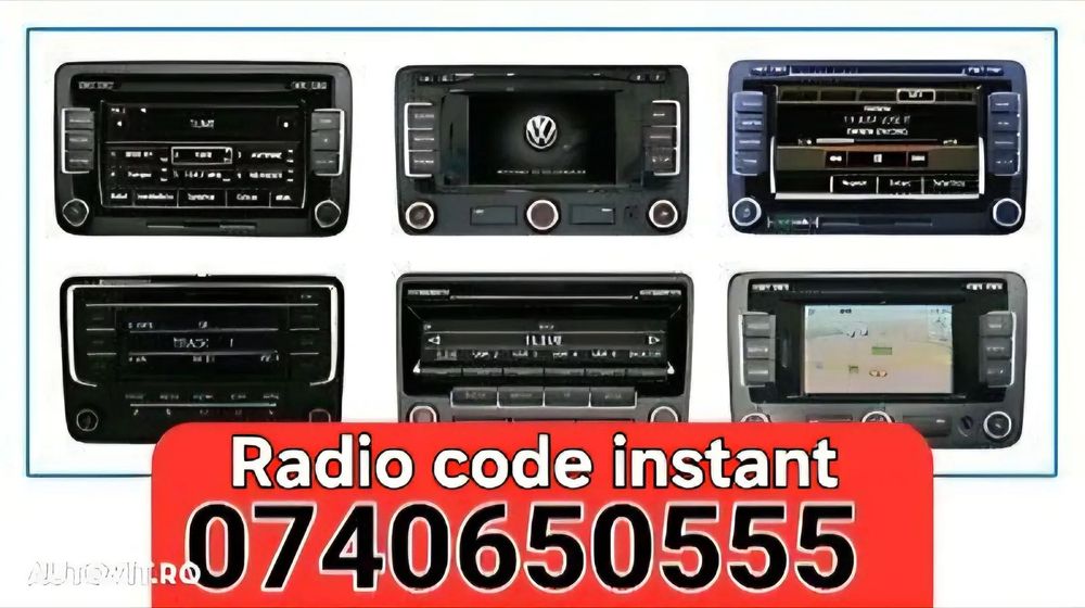 Rcd310 rns510 rnse decodari radio pin safe