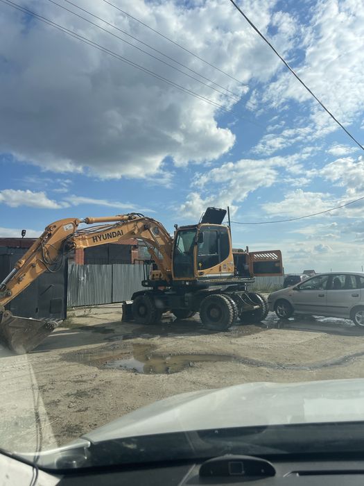 Колесный экскаватор аренда