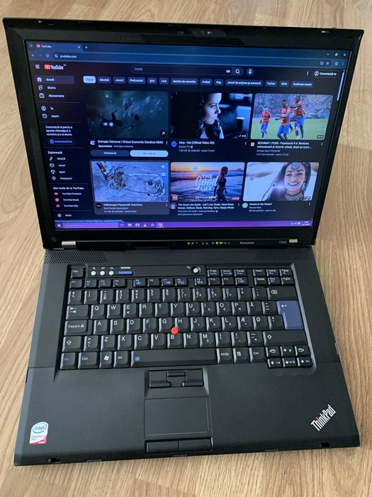 Laptop Lenovo ThinkPad,Display 15,4 led,Windows 10,4gb ram,baterie ok.