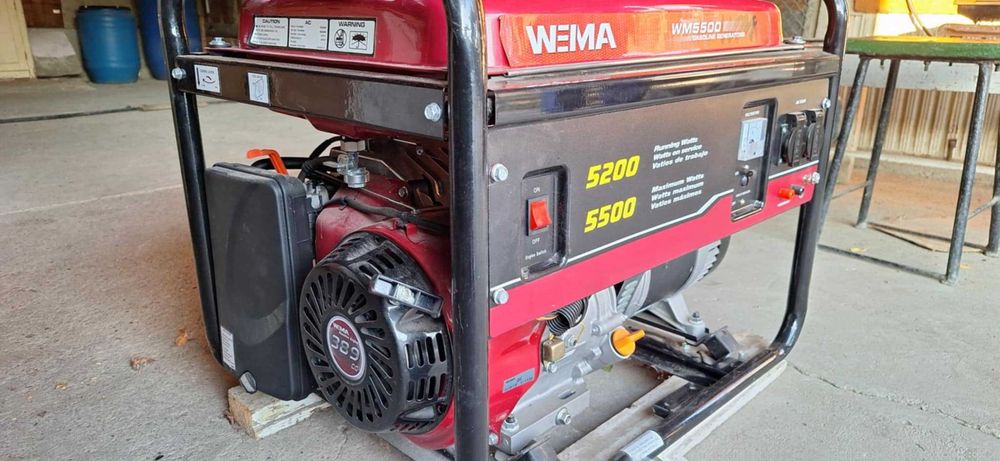 Генератор за ток 5,5 KW , бензинов , четиритактов WEIMA WM 5500