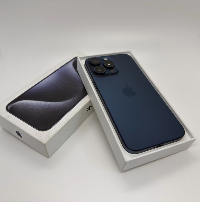 Iphone 15 Pro Max 256 GB 100% Battery Като Нов