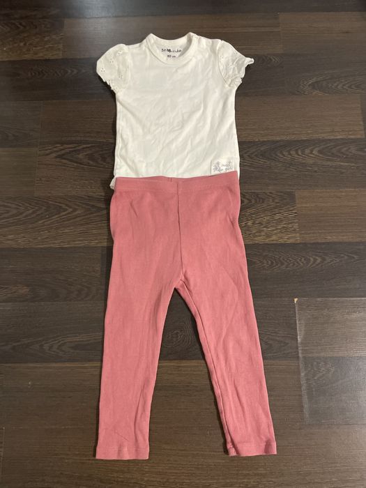 Set fetite body si pantaloni marime 80/86