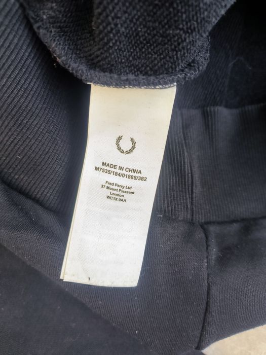 Мъжки суитшърт с кръгло деколте Fred Perry размер XL