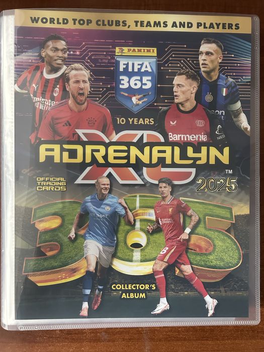 Cartonașe Adrenalyn 2025 actualizat 10.01.2025