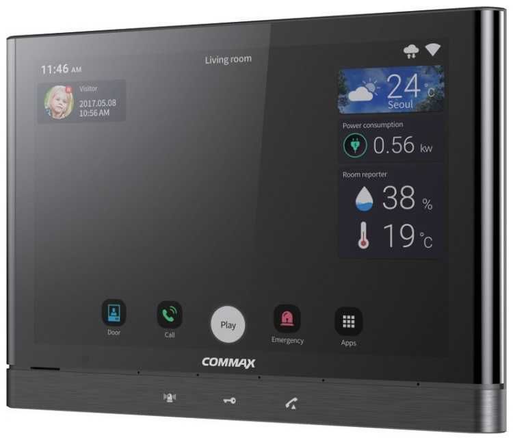 Установка ДОМОФОНА от профессионалов своей работы Commax Hikvision