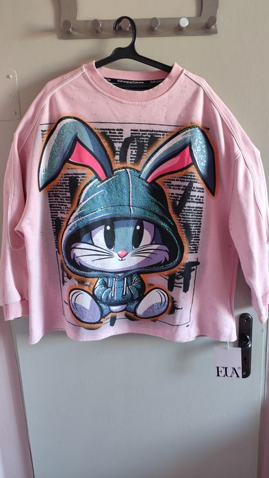 Дизайнерска дамска блуза 4ХЛ