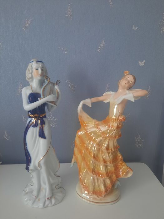 Фарфоровые статуэтки, раритет.