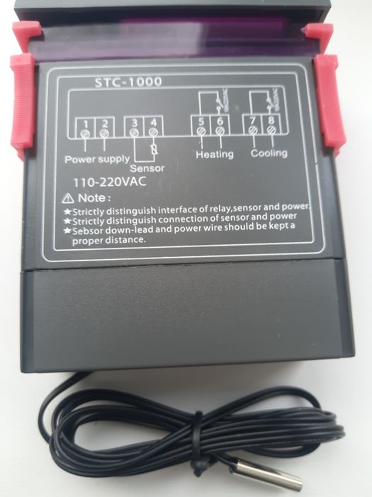 Терморегулятор, реле STC-1000