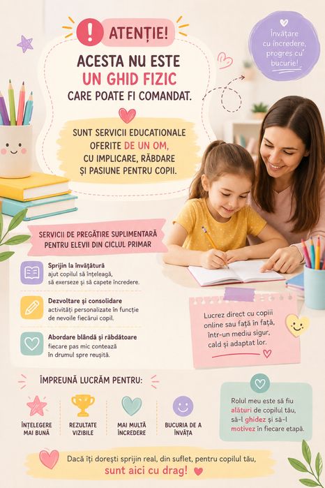 Pregatire suplimentara pentru elevii din ciclul primar
