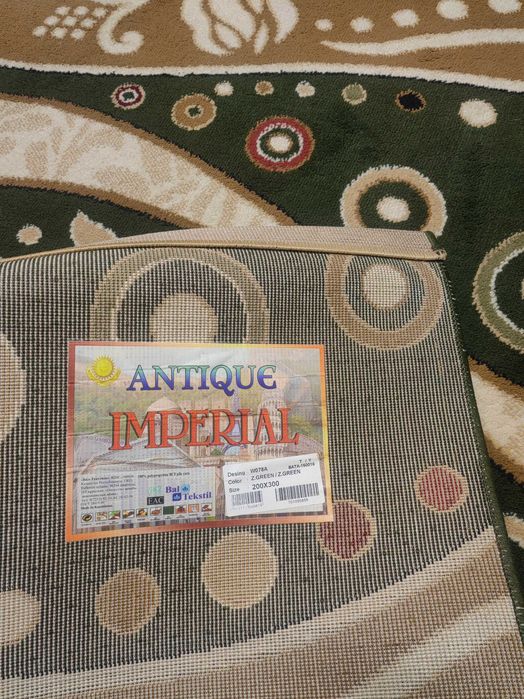 ковёр 3х2м зелёный