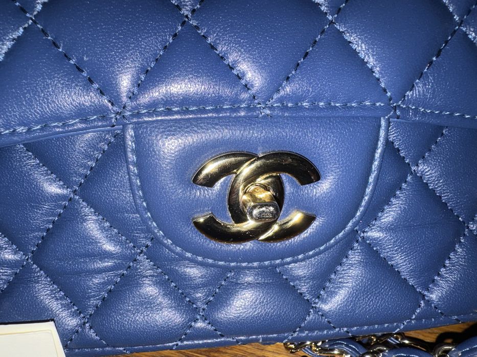 Geanta Chanel din piele naturala !