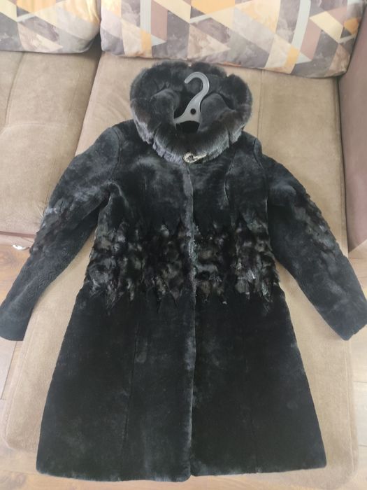 Шуба мутон 46размер