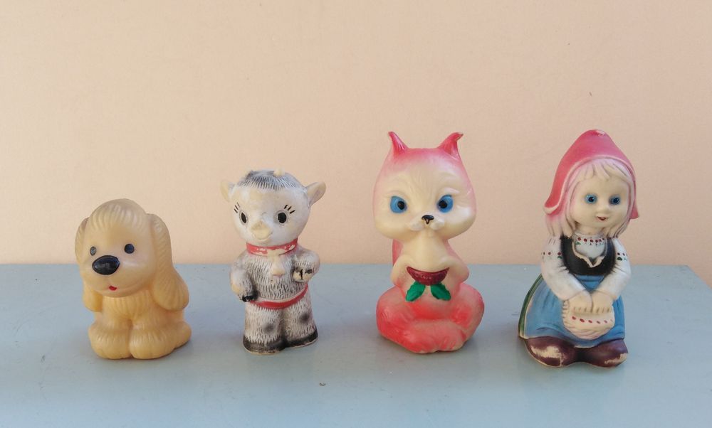 Игрушки резиновые СССР. Читайте описание.