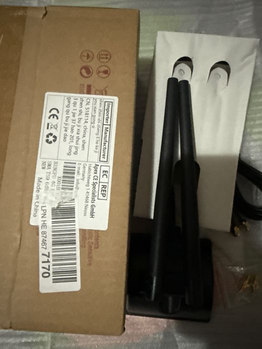 Antena WIFI 4G 6dBi Router WLAN PC RP-SMA WiFi Magnet