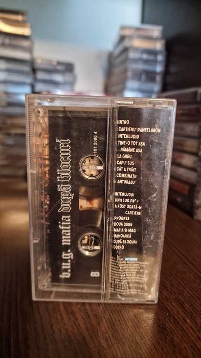 Caseta - B.U.G. Mafia - Dupa Blocuri - 2000 - prima editie