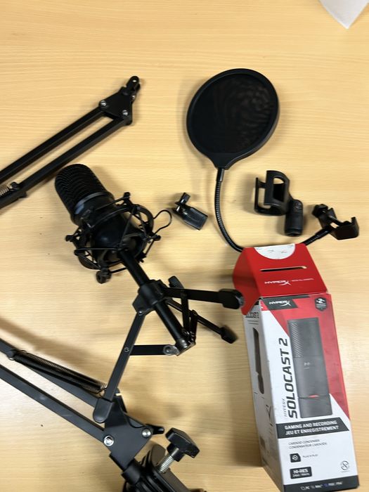 Kit microfon studio podcast Hyper X StudioCast 2