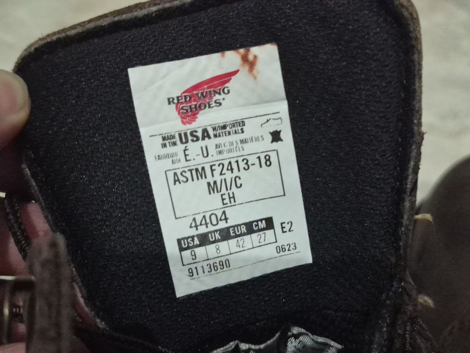 Ботинки утеплённые Red wing 4404