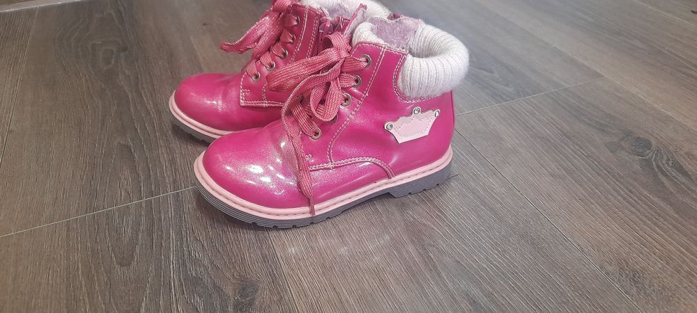 Демисезоные ботинки на девочку 30 размер