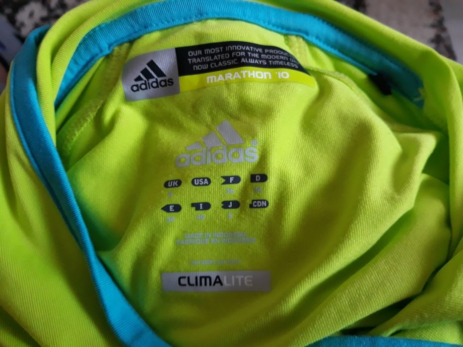 Bluza dama compresie fitness Adidas Climalite, marimea M