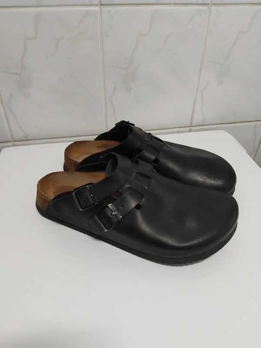 Saboti piele Birkenstock