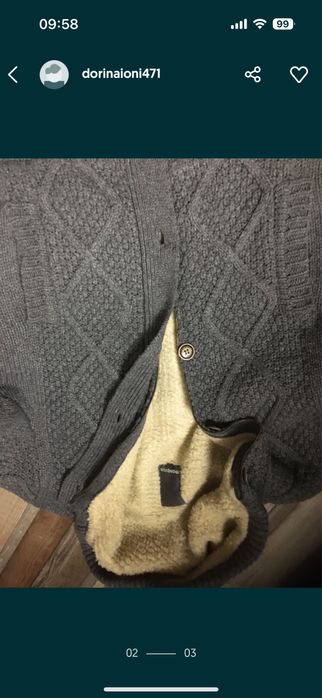 Geaca din lana barbati