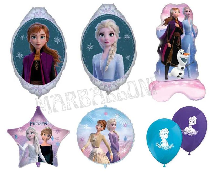 Парти Артикули Замръзналото Кралство, Парти Украса Елза, Балони Елза