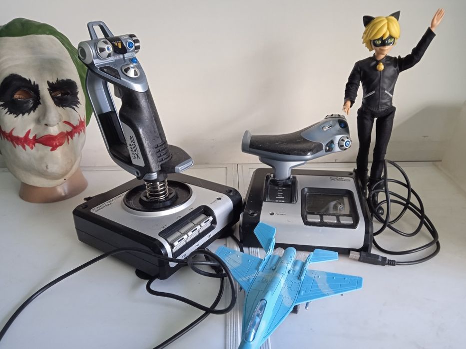 Настольная Игра Flight Control System SaitekX52 полный комплект Оригин