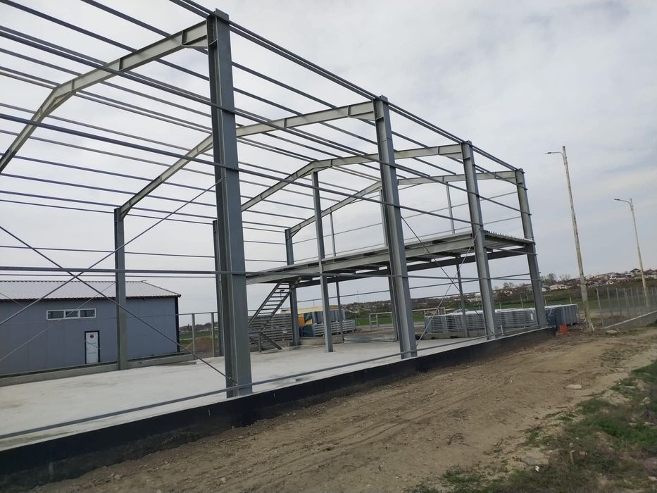 Hale confectii metalice structura metalica la doar 75mp.