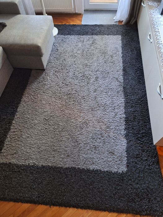 2 covoare tip Shaggy, dimensiuni 290x200 si 250x80