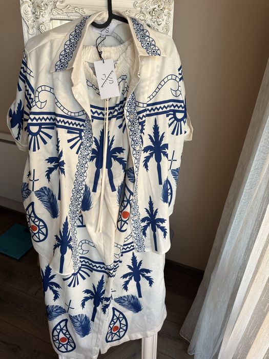 Сет от дълъг панталон и риза