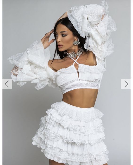 Топ с дантела Nikol Collection