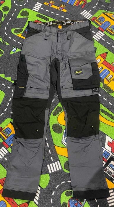 Pantaloni de lucru Snickers 6341 AllroundWork Stretch, Noi/Sigilați