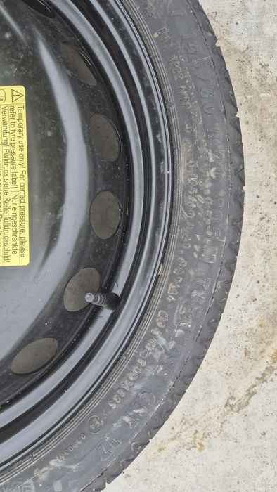 Оригинална Резервна гума / Патерица за VAG Групата 20 Цола 5х112 66.6