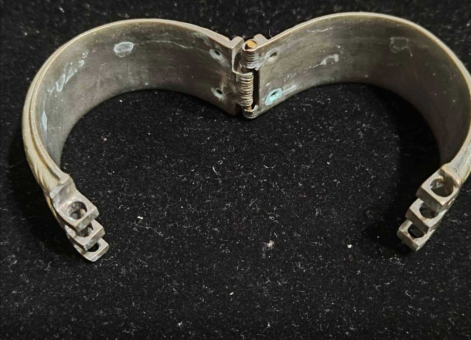 Възрожденска гривна сребро сачан