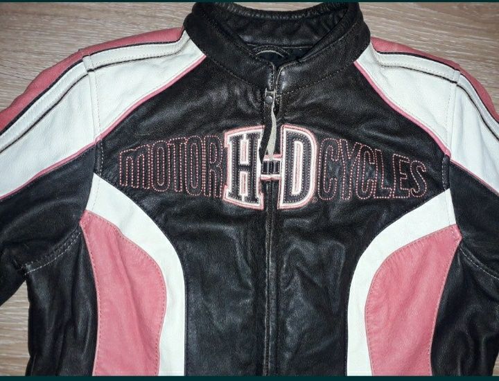 Harley Davidson женская кожаная куртка