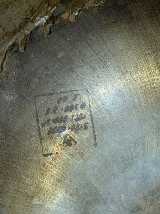 Циркулярная алмазная пила, сталь, ГОСТ СССР, новая, 450 мм