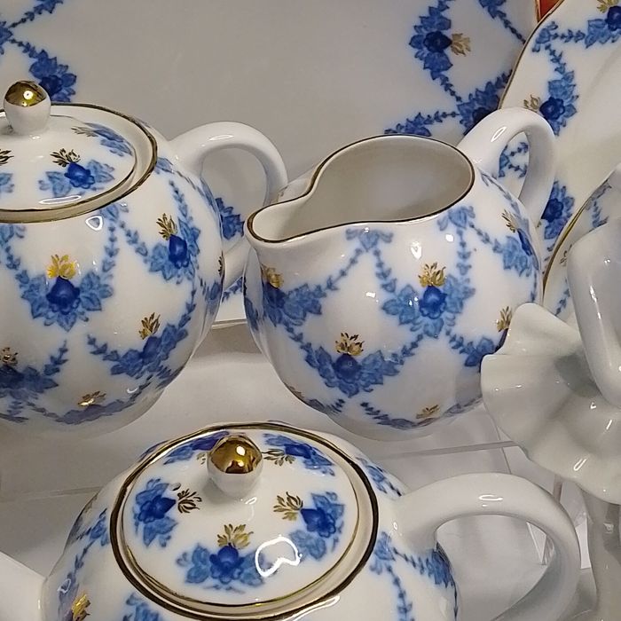 Руски порцелан ЛФЗ сервиз за чай