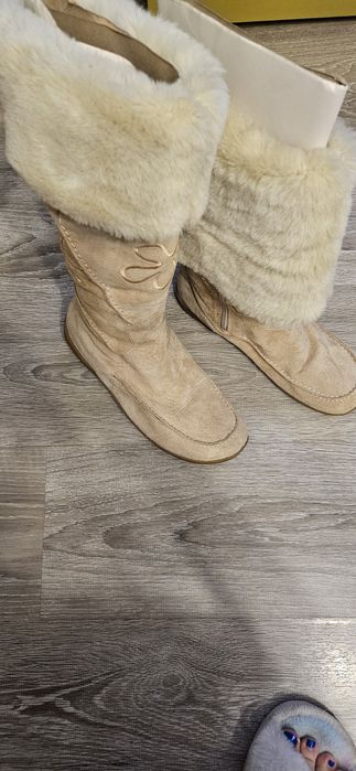 Cizme lungi imblanite