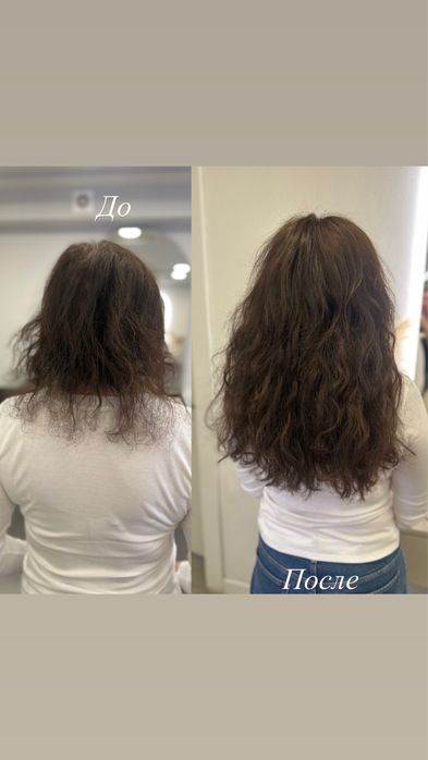 Наращивание волос под ключ