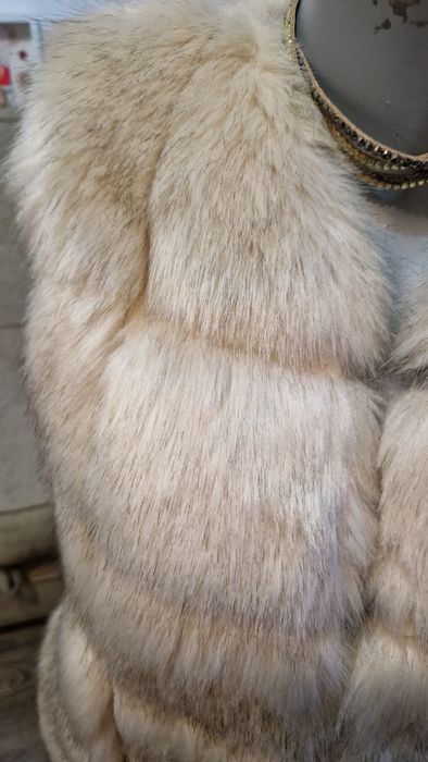 Vesta blană artificiala mas. L