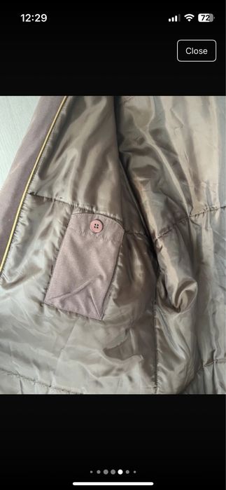 Jacheta Impermeabila de Dame, maro