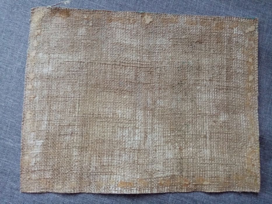 Картина платно маслени бои без рамка от 60-те години