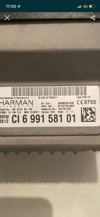 Navigatie retrofit BMW Mini Nbt Evo Id4 id5 id6 cu GPS F30 F10 F36 F15